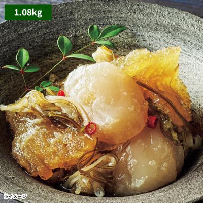 函館布目ほたて松前漬け/180g×6 計1.08kg 函館布目ほたて松前漬け/180g×6 計1.08kg