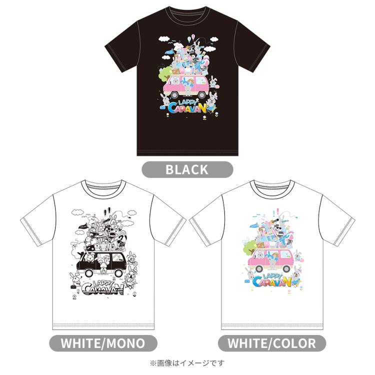 ラヴィット！／LAPPY CARAVAN Tシャツ／イラスト | TBS