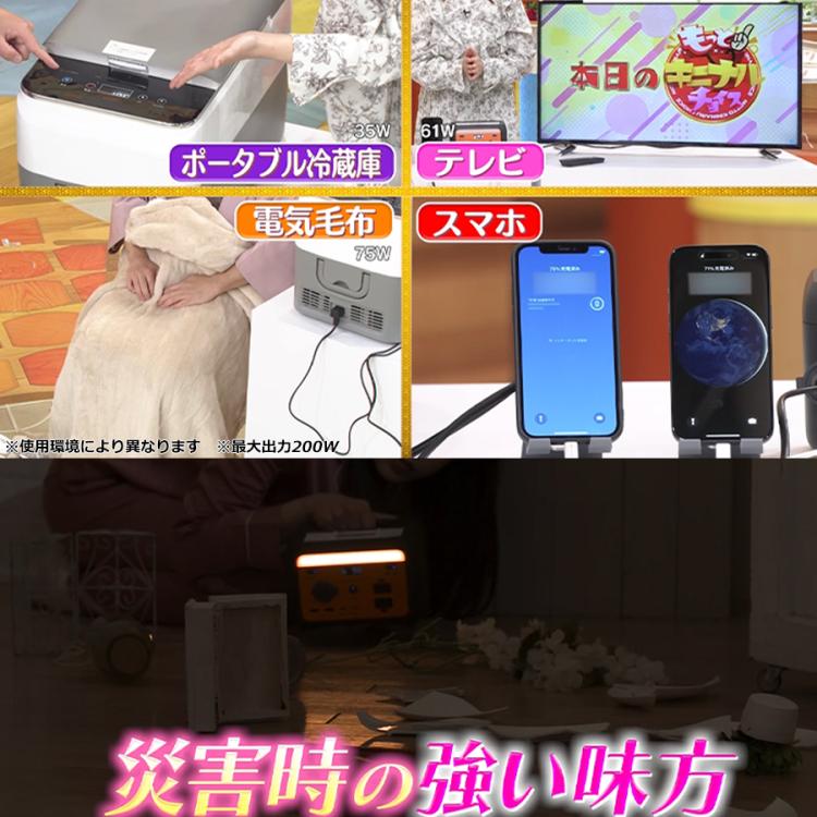 パワーバンクキューブネオ HBP-201S21W パワーバンクキューブネオ＆ソーラーパネル／HBP-201S21W