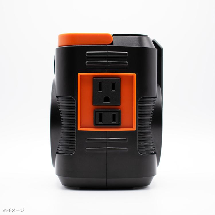 これだけで安心！簡単ポータブル電源・ソーラーパネルセット／30,000