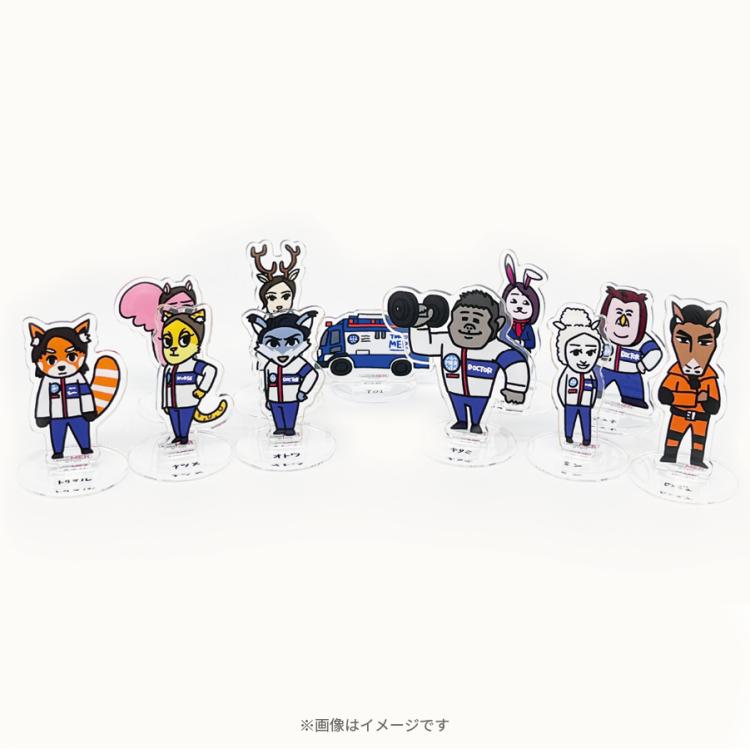 GO!GO!TOKYO MER 緊急事態と戦う仲間達／トレーディングアクリル