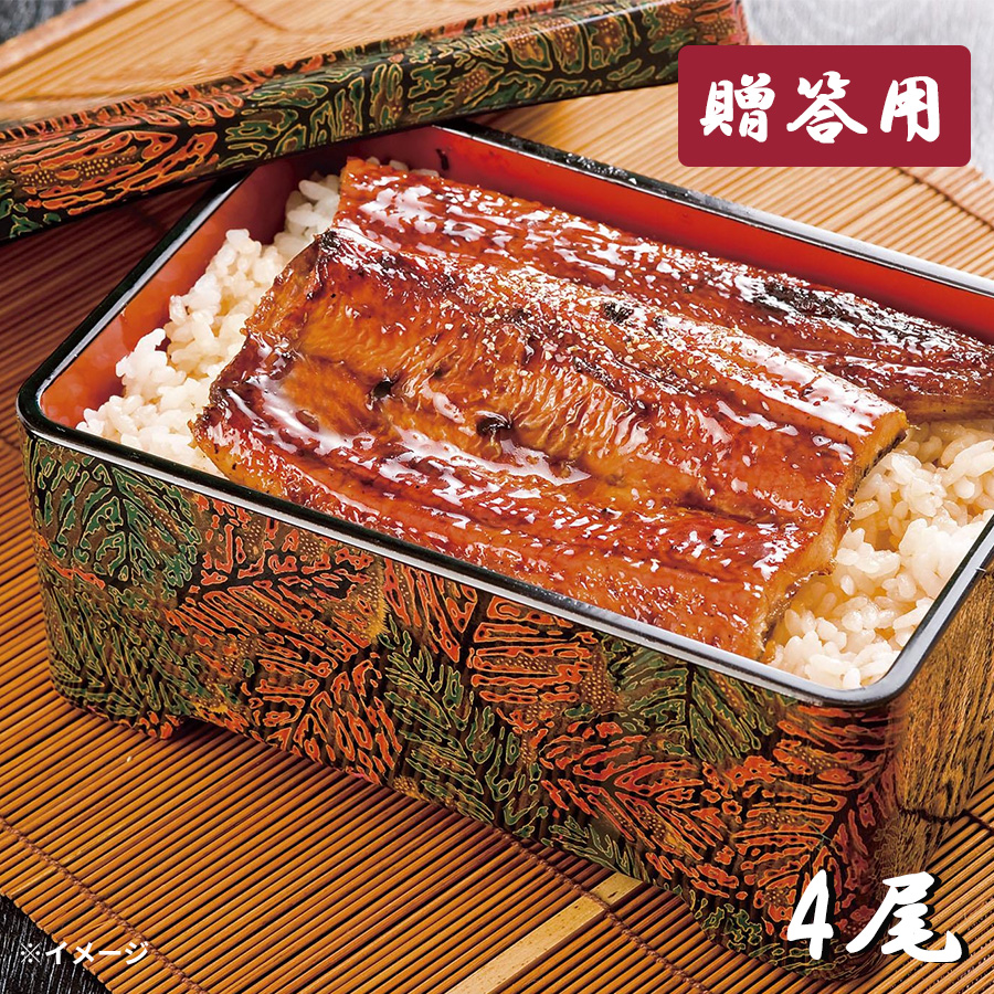 贈答用】鹿児島県産うなぎ長焼き／140g×4尾 | TBSショッピング