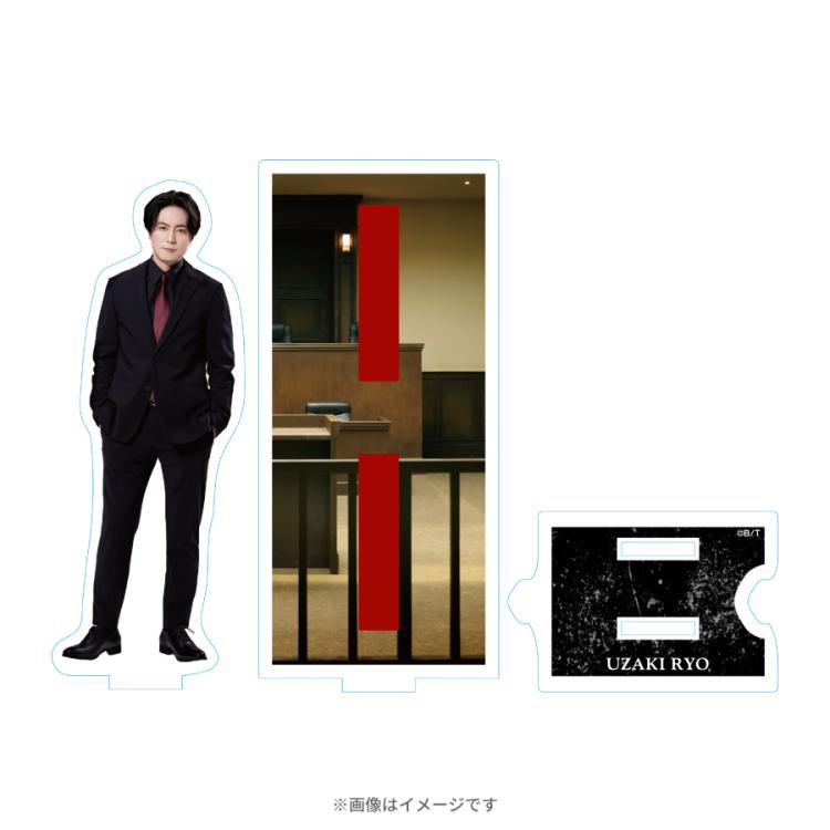 金曜ドラマ『イグナイト -法の無法者- 』／背景付きつながるアクリル