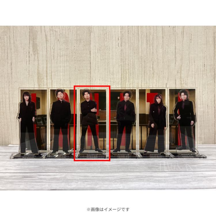 金曜ドラマ『イグナイト -法の無法者- 』／背景付きつながるアクリル