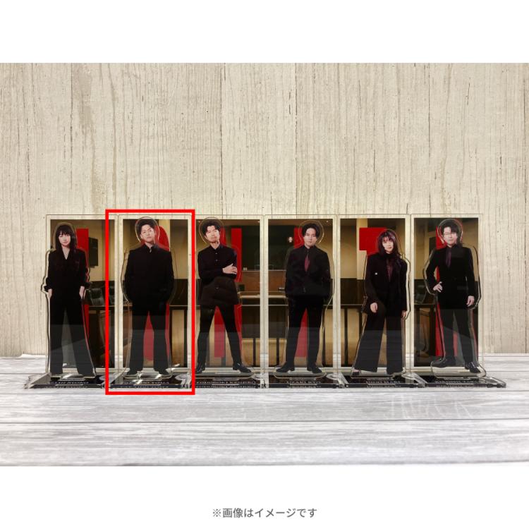 金曜ドラマ『イグナイト -法の無法者- 』／背景付きつながるアクリル