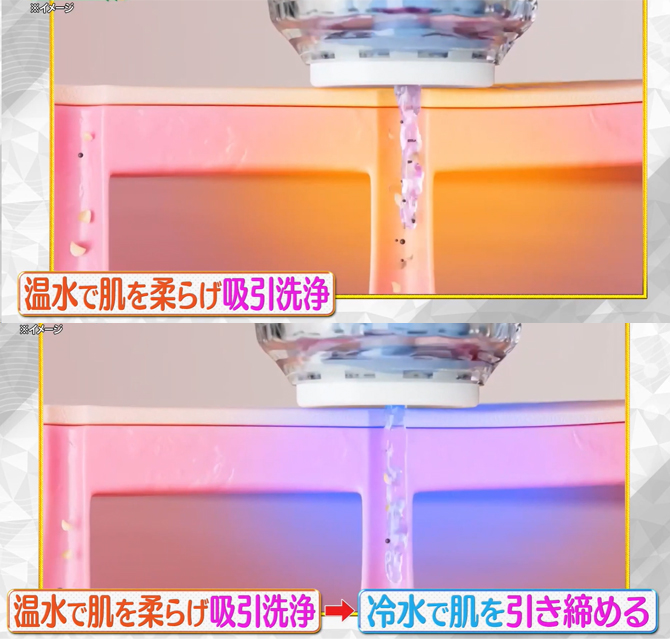 1台4機能の毛穴洗浄器
