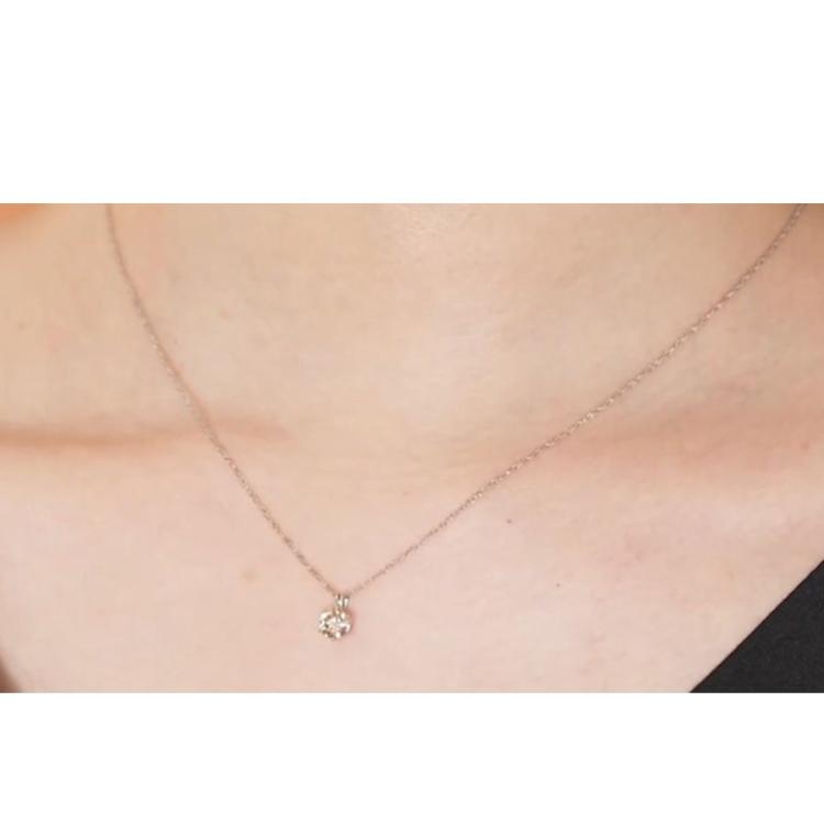 高島屋 純プラチナ0.6ctダイヤペンダント | TBSショッピング