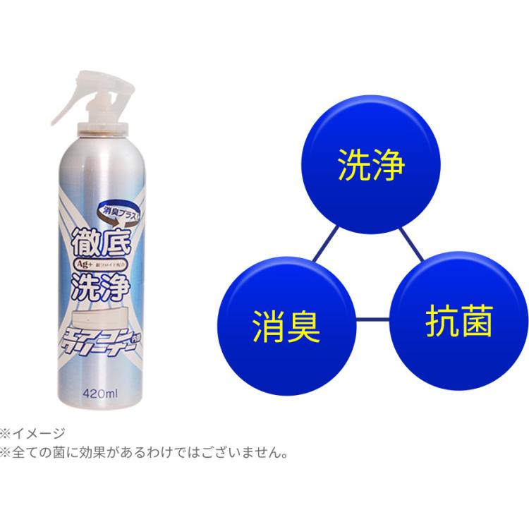 エアコンクリーナー Ag消臭プラス 420ml コパ・コーポレーション