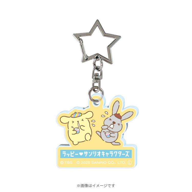 ラッピー×サンリオキャラクターズ／トレーディングアクリル