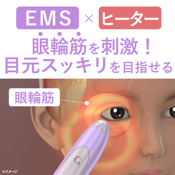 目元スッキリを目指すポイントは
目の土台となる筋肉「眼輪筋」のケア！