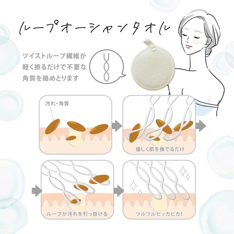 ループオーシャン 洗顔パフ | TBSショッピング
