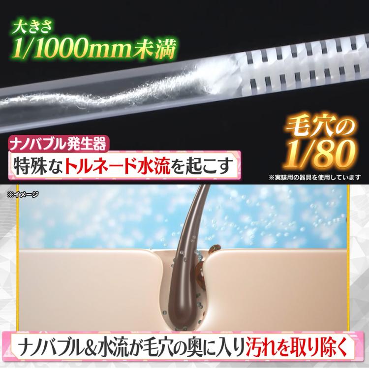 Viva ナノバブルシャワーホース (浴室用)1.8mタイプ Viva ナノバブルシャワーホース／ナノバブル／浴室用 | TBS