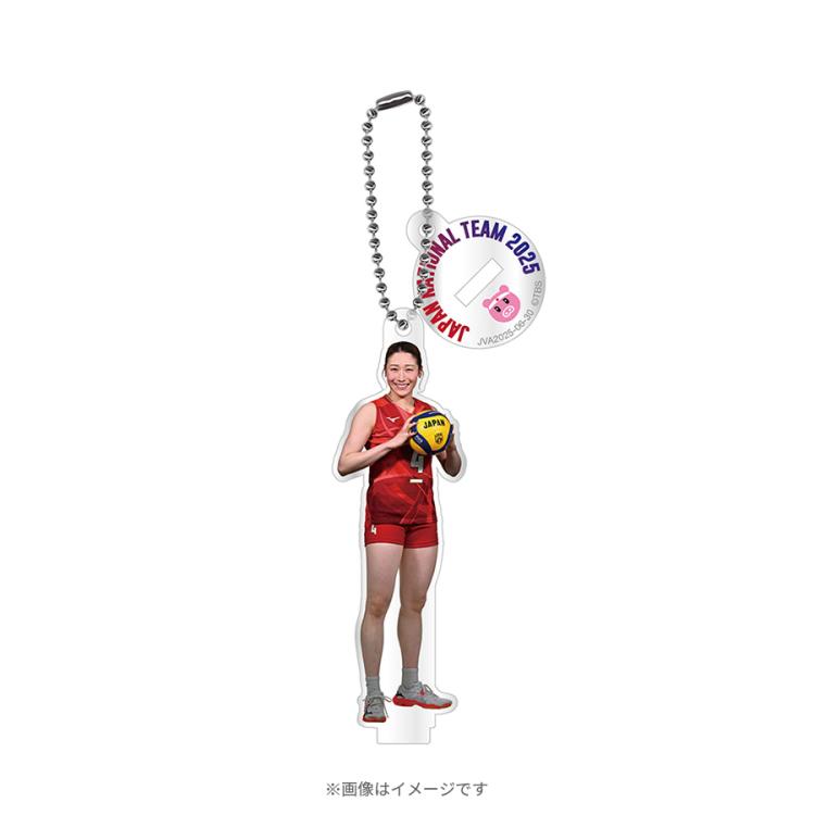 バレーボール男子日本代表VNL2024記念／トレーディングアクリルスタンド バレーボール男子日本代表VNL2024記念／トレーディングアクリル