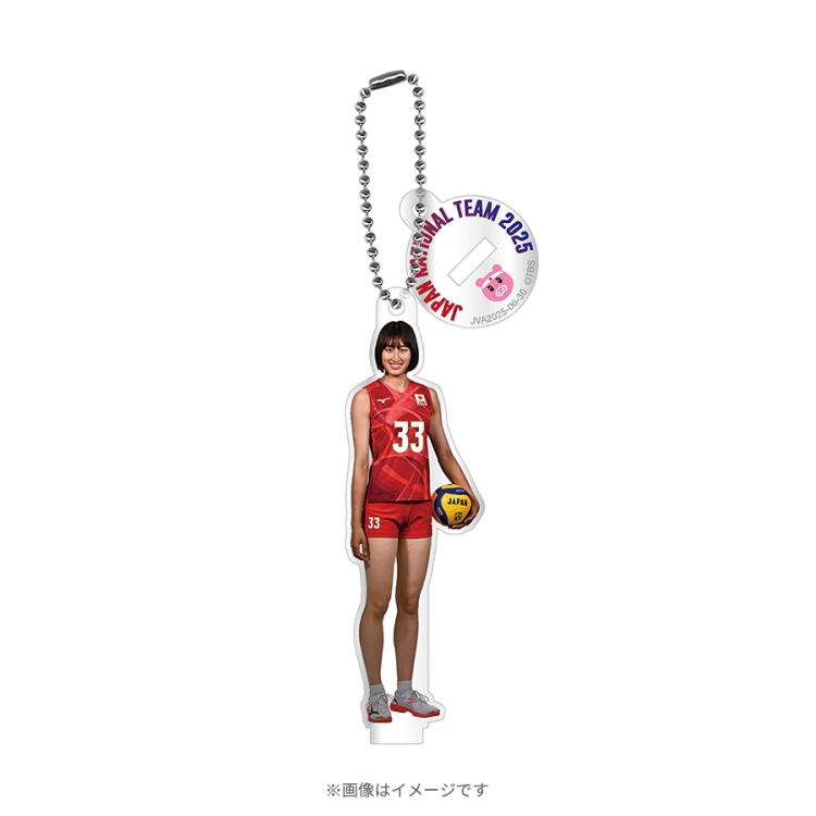 バレーボール男子日本代表VNL2024記念／トレーディングアクリルスタンド バレーボール男子日本代表VNL2024記念／トレーディングアクリル