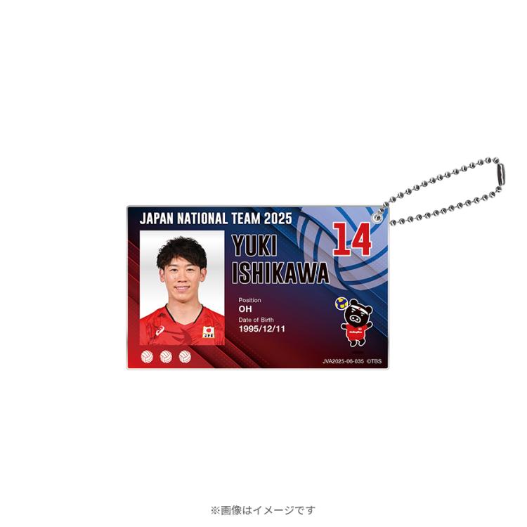 ネーションズリーグ2025記念／トレーディングアクリルカード