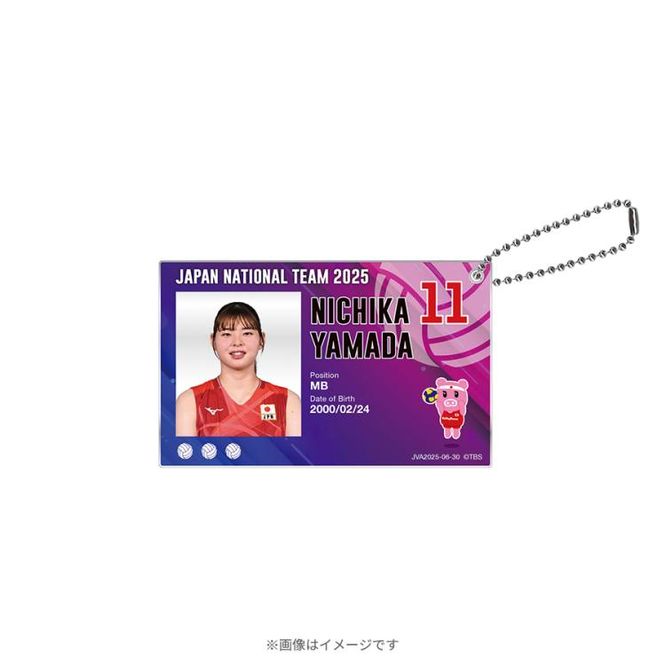 ネーションズリーグ2025記念／トレーディングアクリルカード