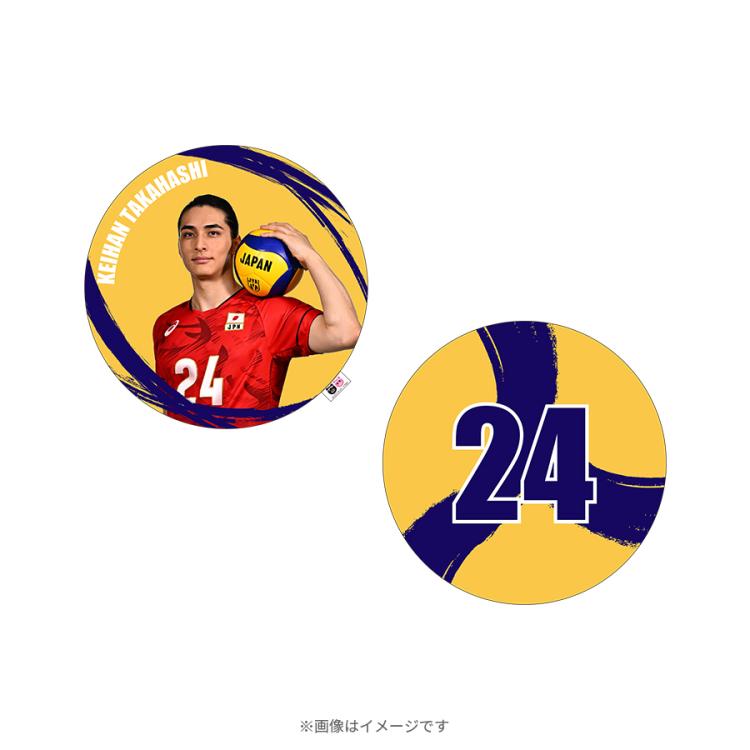 ネーションズリーグ2025記念／ ラウンドミニクッション(男子)【WEB限定