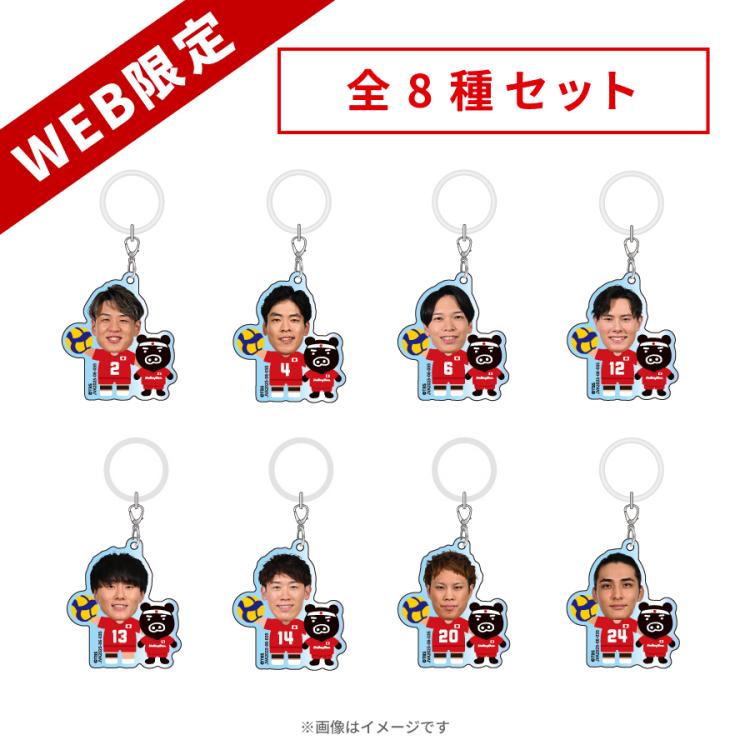 ネーションズリーグ2025記念／男子選手トレーディングマルチマーカー