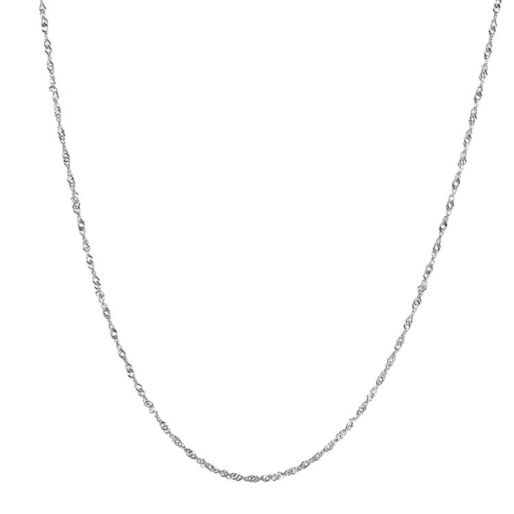 純プラチナ　Pt999 ネックレス　スクリューチェーン　造幣局検定マーク入り 純プラチナ (Pt999) (造幣局検定マーク入) ネックレスチェーン
