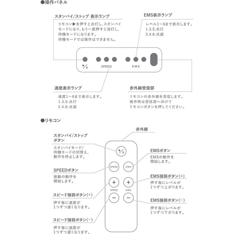 振動フィットネスマシン ポルト ウルトラウェーブ スイッチ