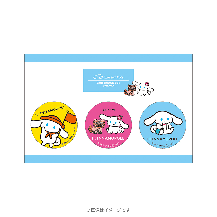 Cinnamoroll 缶バッジセット アイシナモロール ご自愛ツアーズ／缶バッジセット(沖縄) | TBS