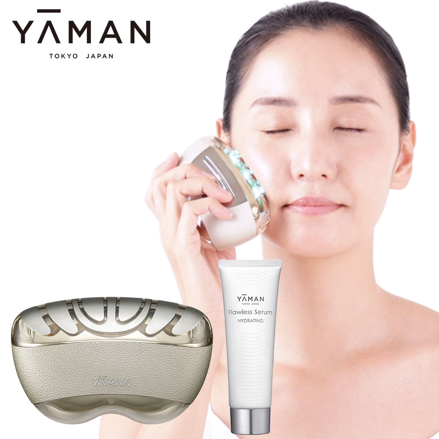 リフトロジーYAMAN 説明書・充電器・フローレスセラム(未使用)付き リフトロジーSP／フローレスセラム ハイドレイティング付き／YA