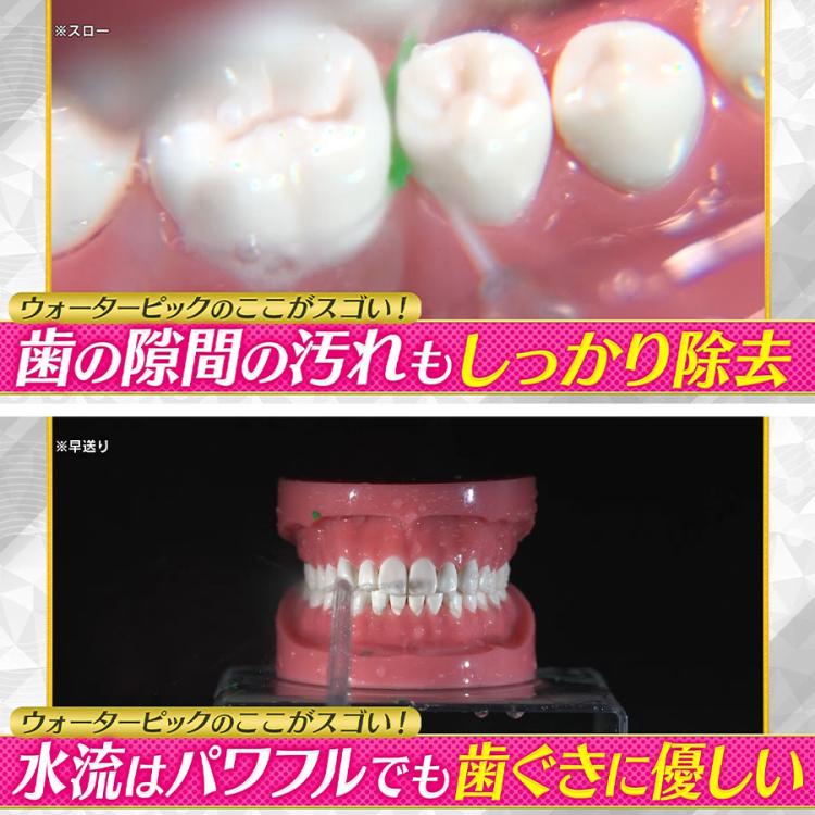 ウォーターピック コードレス エンハンス／WF-21／舌クリーナー