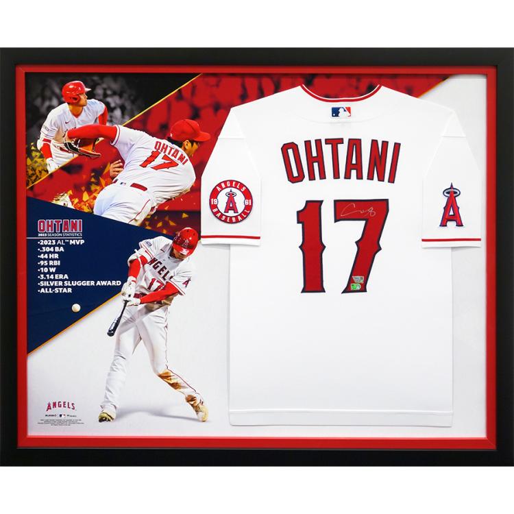大谷翔平 2023WBC オーセンティックユニフォームホーム Oサイズ 2023年 AL MVP 直筆サイン入り オーセンティック ユニフォーム