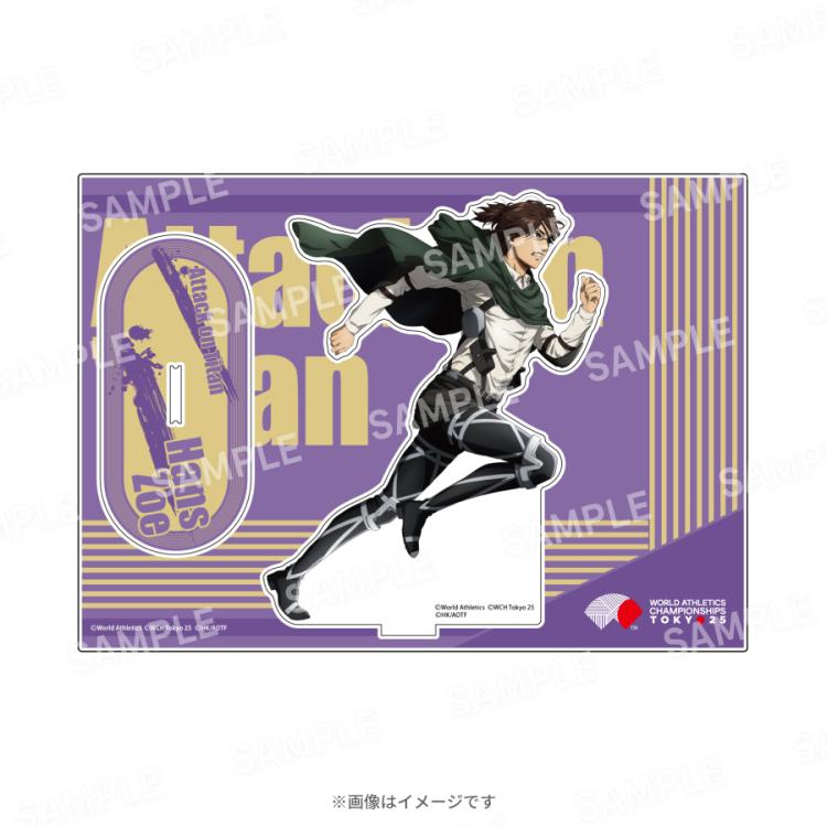 進撃の巨人 LINE CLOVA 当選品 アクリルスタンド　5個セット Amazon.co.jp: 進撃の巨人 アクリルスタンドコレクション（BOX