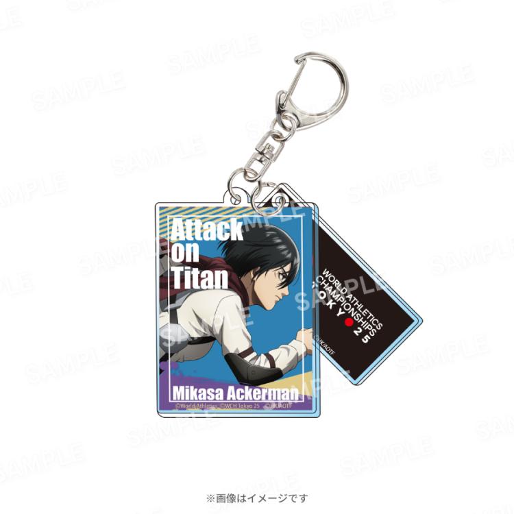 進撃の巨人 星におねがい アクリルキーホルダー 4個セット　新品未使用 進撃の巨人』四重奏ver. アクリルキーホルダー 全6種 BOXセット