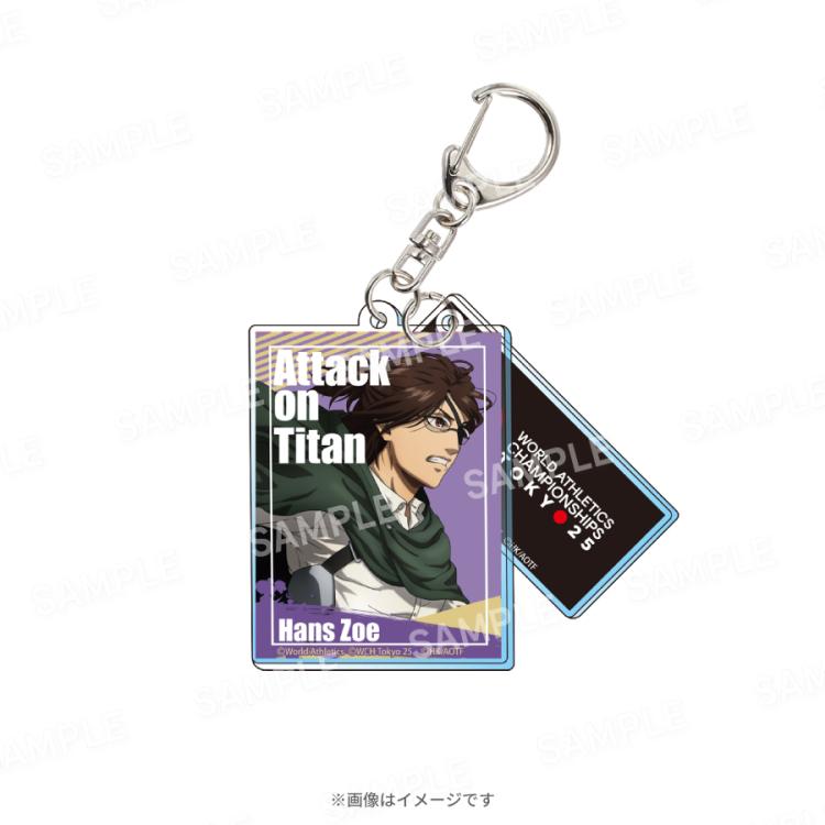 激レア　進撃の巨人 スカイツリー キーホルダー　限定品 Amazon.co.jp: 3Dメタルキーホルダー！東京スカイツリー