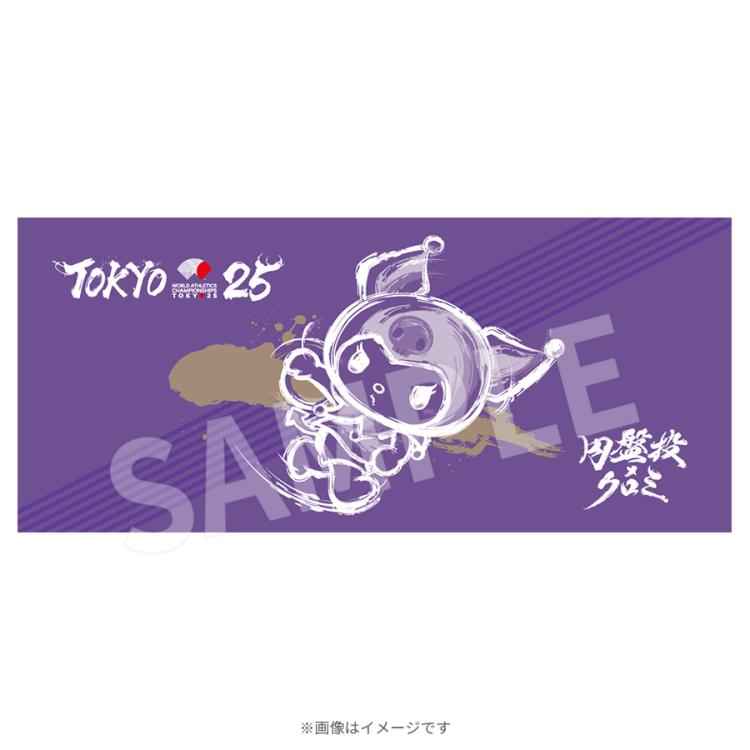 【即日発送可】全種類 世界陸上サンリオキャラクターズ フェイスタオル 東京2025世界陸上／サンリオキャラクターズ フェイスタオル