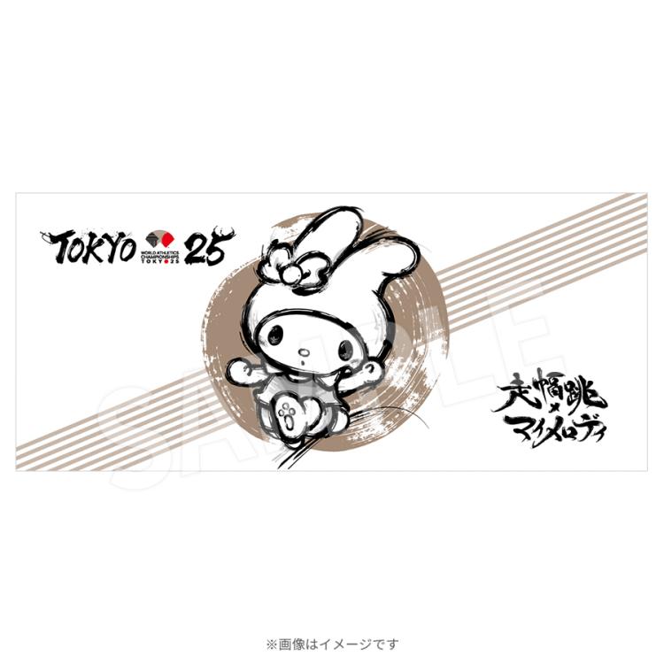 【即日発送可】全種類 世界陸上サンリオキャラクターズ フェイスタオル 東京2025世界陸上/サンリオキャラクターズ フェイスタオル