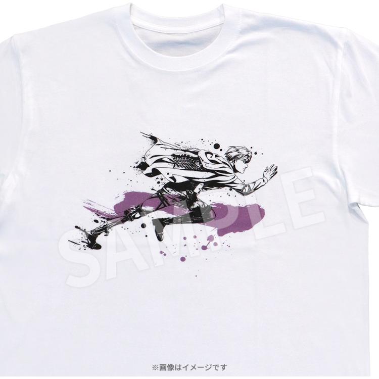 【未使用品】東京2025 世界陸上 WCH TOKYO 25 Tシャツ 白 S 東京2025世界陸上／進撃の巨人 Tシャツ | TBSショッピング