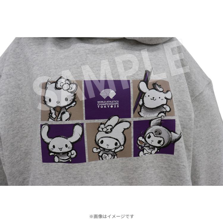 東京2025世界陸上／サンリオキャラクターズ パーカー | TBSショッピング