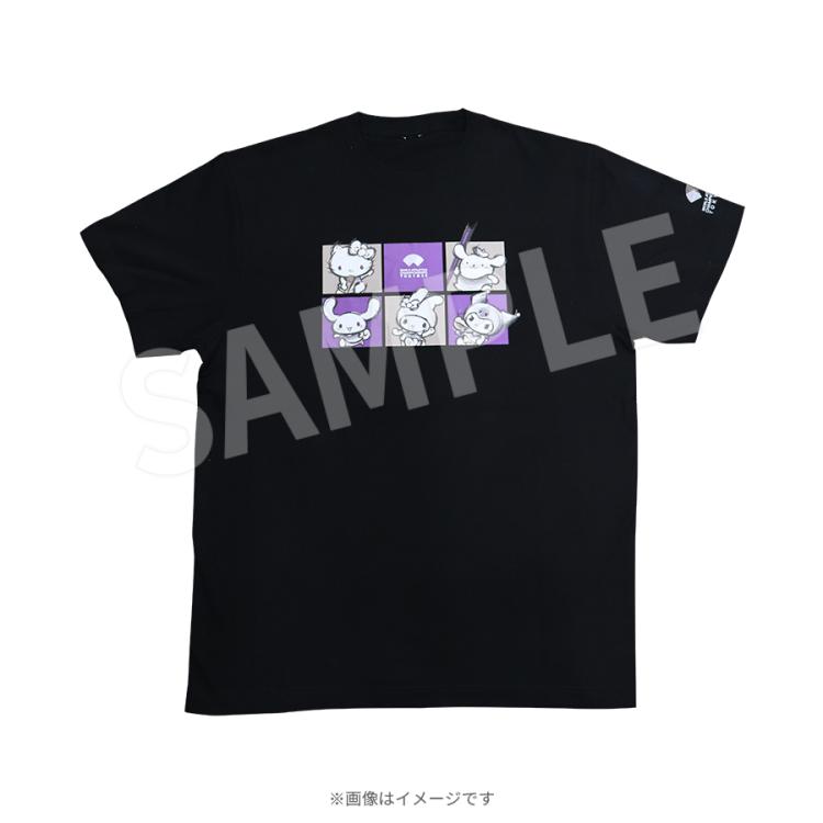 東京2025世界陸上／サンリオキャラクターズ 集合Tシャツ