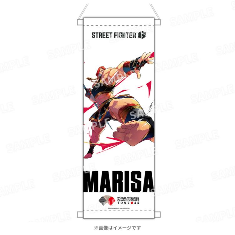 東京2025世界陸上／ストリートファイター6 スリムタペストリー
