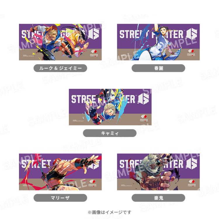 世界陸上2025 非売品リュック&公式キャラクタータオル 東京2025世界陸上／ストリートファイター6 フェイスタオル