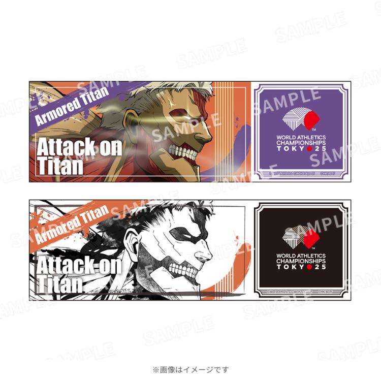 進撃の巨人　いろいろセット 東京2025世界陸上／進撃の巨人 トレーディングチケット風カード