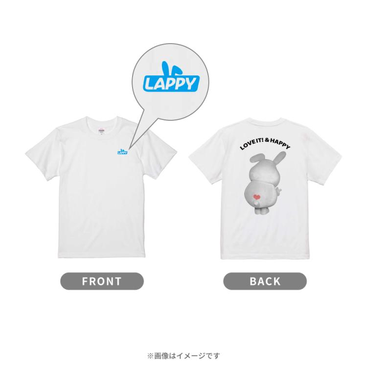 ラヴィット！／Tシャツ ラッピー(実写・バックショット