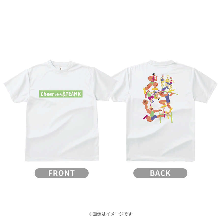 東京2025世界陸上／Tシャツ Cheer with &TEAM K | TBS