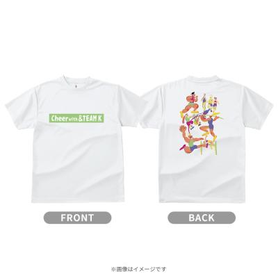 東京2025世界陸上/Tシャツ Cheer with &TEAM K 東京2025世界陸上/Tシャツ Cheer with &TEAM K