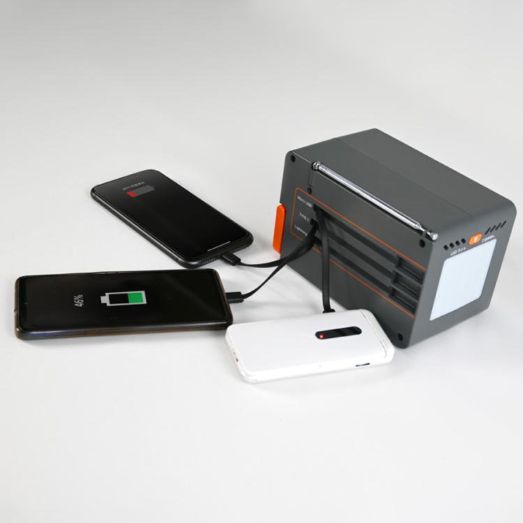 FMメガパワーステーション 24,000mAh EVER Power-Bright<br>FMメガパワーステーション | 電気・電子