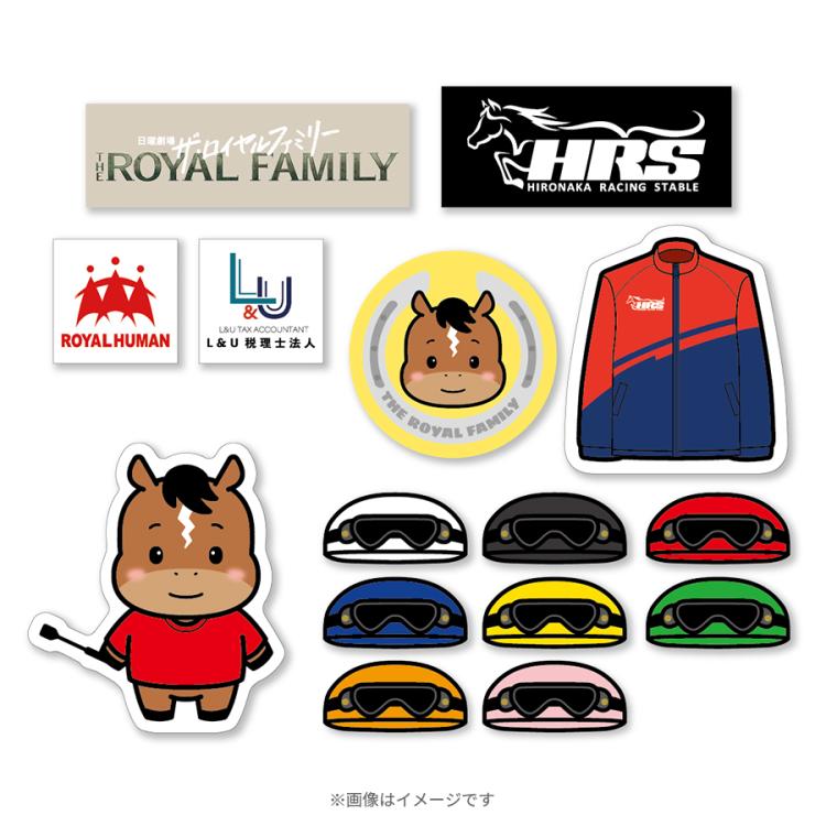 日曜劇場『ザ・ロイヤルファミリー』／スマホステッカーセット