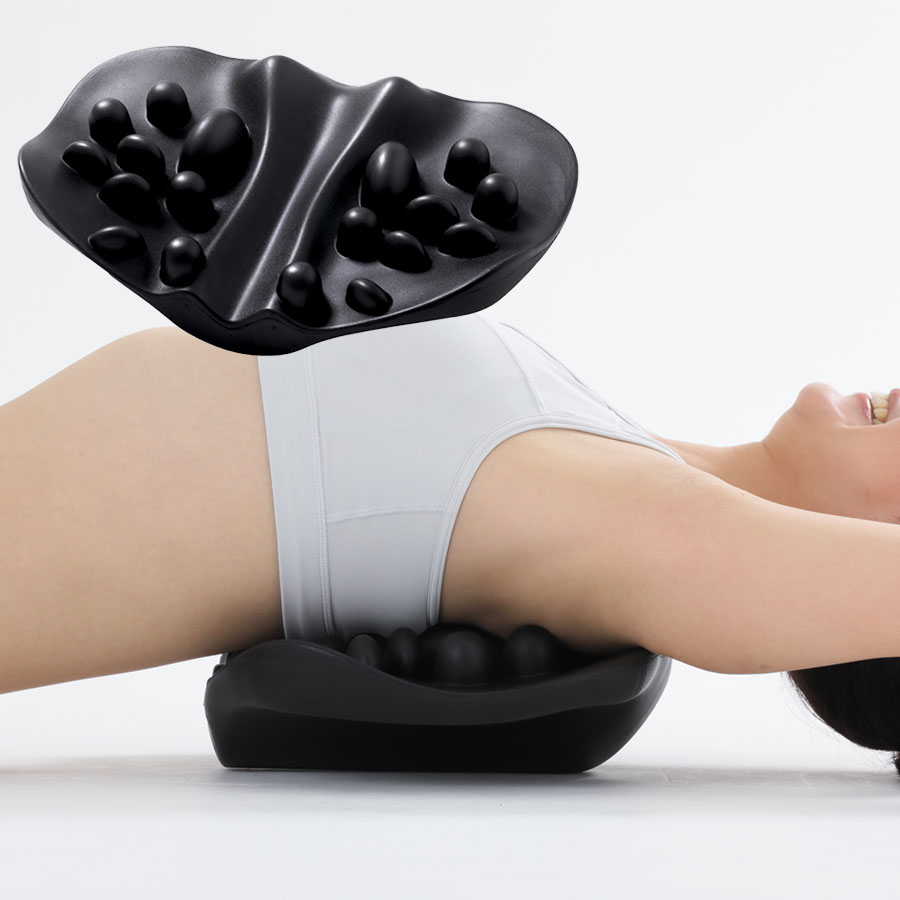 ⭐︎専用カバー付き　RAKUNA 肩甲骨はがしピロー 楽天市場】【10%OFFクーポン】【公式】 肩甲骨はがしピロー