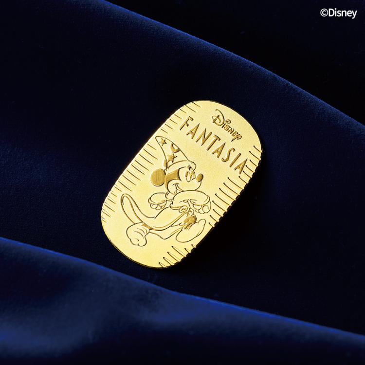 Disney Fantasia 純金 小判 10g ミッキーファンタジア純金小判10g