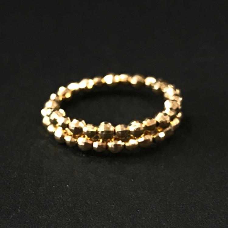 K18ミラーボールフリーリング | TBSショッピング