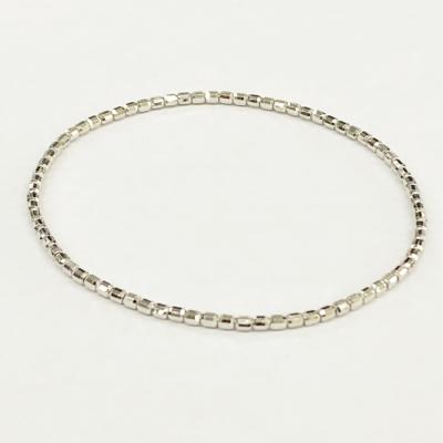 純プラチナストレッチデザインブレスレット 純プラチナストレッチデザインブレスレット