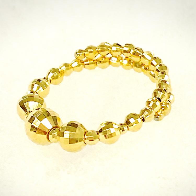 ミラーボールカット１８金フリーリング 18金 ミラーボールデザインフリーリング（SO-4575） | TBSショッピング