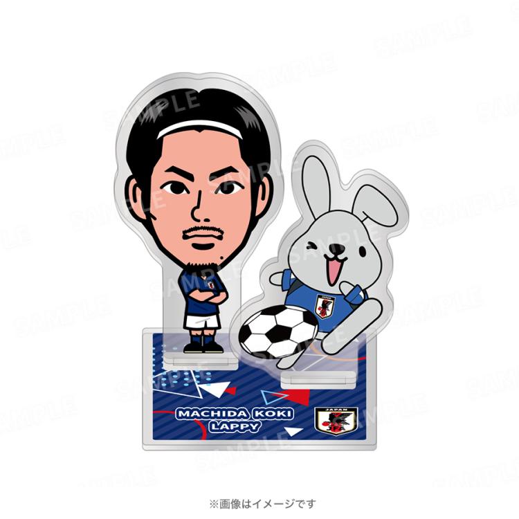 ラヴィット！／サッカー日本代表メンバー トレーディングアクリル